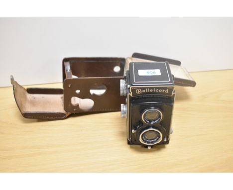 A Rolleicord TLR f3.5 Triotar camera (AF)
