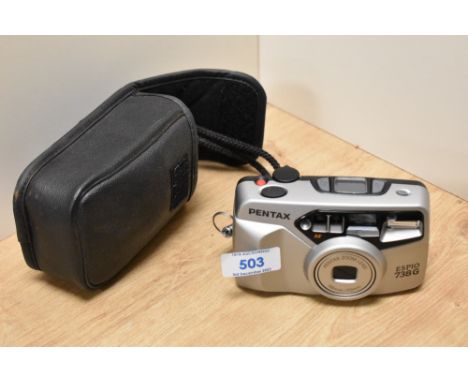 A Pentax ESPIO 738G camera