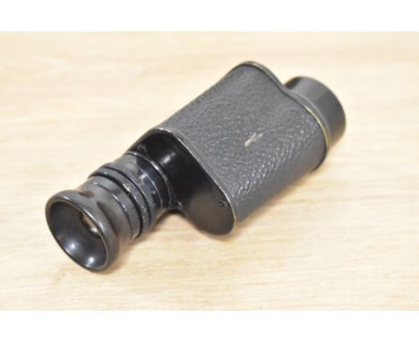 A cased Mons. Pris No1A MkII monocular No28603 with Military Crowsfoot mark