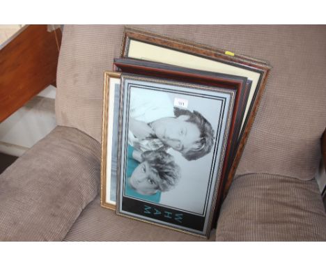 A quantity of various pictures and prints