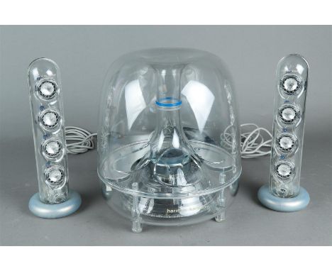 Harman Kardon Soundsticks II - 2.1 PC multimedia home cinema speaker system, in original packaging.
