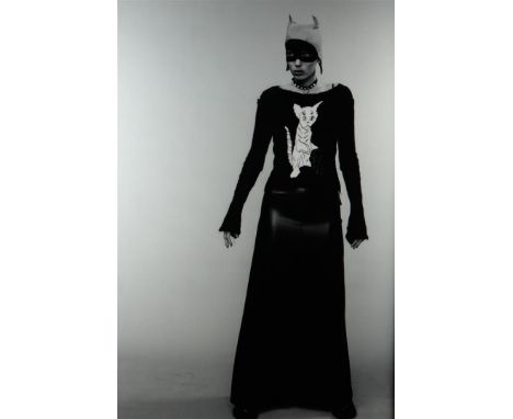 Ruud van der Peijl(The Hague 1960- 2021 Amsterdam), Cat Woman / Li-z Verdoes, 2004. Photo print.100 x 70 cm.