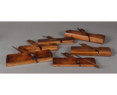 A lot of antique block planes. First half of the 20th century.