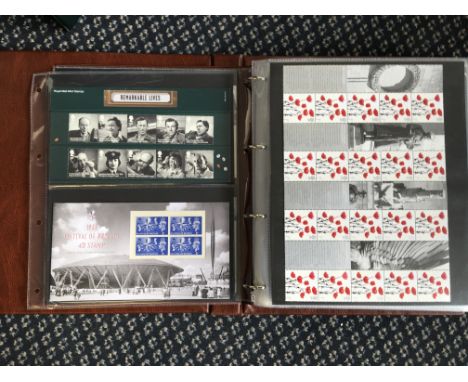 Eight albums of stamps and First Day Covers.