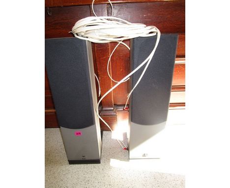 A pair of Royal speakers and some upgraded speaker cables
