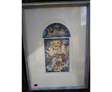 Hannah Swain - Dare to Dream, a limited edition print, 26 x 18 1/2