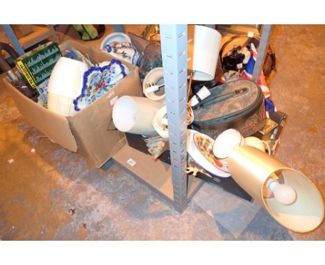 Three boxes of mixed household ceramics CONDITION REPORT: All electrical items in this lot have been PAT tested for safety an