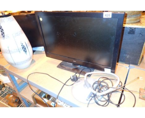 Bush 24" flat screen TV with built in DVD player  CONDITION REPORT: All electrical items in this lot have been PAT tested for