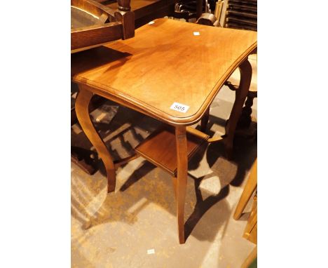 Small hall table with lower shelf 60 x 50 cm