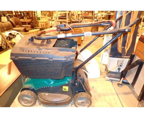Qualcast lawn mower  CONDITION REPORT: All electrical items in this lot have been PAT tested for safety and have passed. This