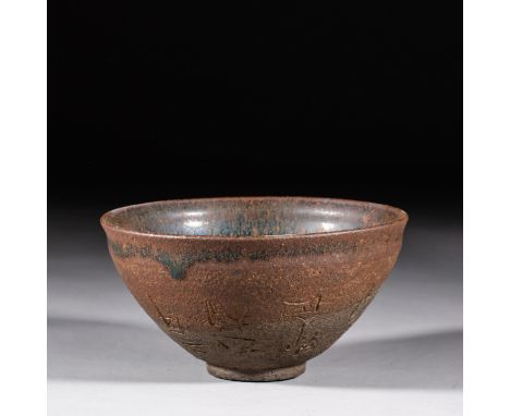 Jian kiln lamp of Song DynastyDiameter：12.8cmH：6.8cm