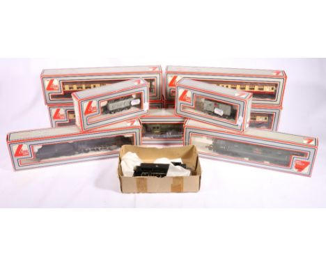 Lima OO gauge model railways including 2-6-0 locomotive and tender BR42700 black, 4-6-0 locomotive and tender BR46100 class 7