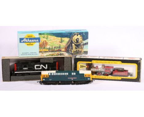 Bachmann HO scale 4-400 Jopiler locomotive and tender Centrala Pacific RR 0670 boxed, Atheann Trains in miniature locomotive 