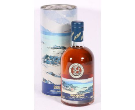 BRUICHLADDICH legacy series one 36 year old Islay single malt scotch whisky bottled in 2002 to celebrate Her Majesty's Golden