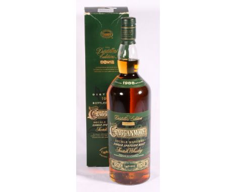 CRAGGANMORE the distillers edition 14 year old double matured Speyside single malt scotch whisky distilled 1988 and bottled 2