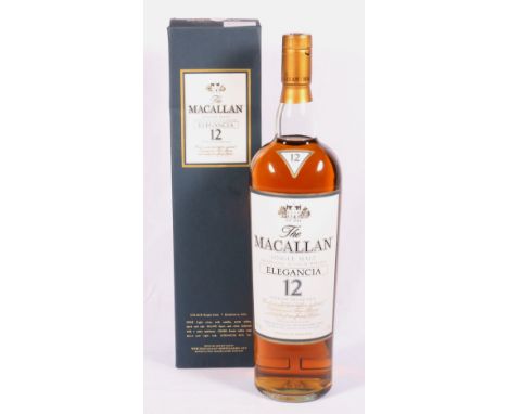 THE MACALLAN ELEGANCIA 12 year old Highland single malt scotch whisky, 1 litre 40% vol, boxed