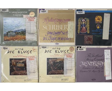 CLASSICAL - COLUMBIA 'SAX' STEREO ORIGINAL EDITION LPs. Excellent selection of 6 x original UK stereo pressing LPs on Columbi