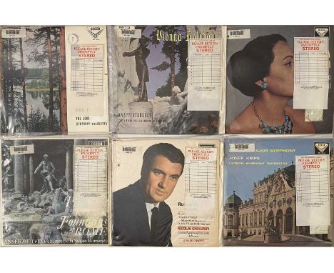 CLASSICAL - DECCA STEREO 'SXL' LPs - 2000/6000 SERIES - ALL ED1 LABELS. High quality collection of 11 x original stereo recor