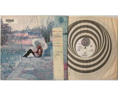 AFFINITY - S/T LP (UK VERTIGO 'SWIRL' ORIGINAL - 6360 004). A glorious copy of the self-titled 1970 LP by British jazz-rock g