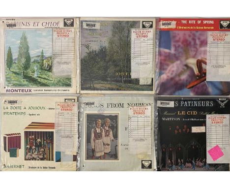 CLASSICAL - DECCA ED1 STEREO LPs. Great bundle of 7 x original ED1 stereo LPs on Decca. All records with deep grooves. Includ