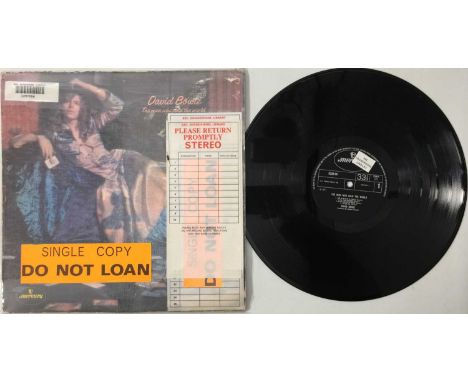 DAVID BOWIE - THE MAN WHO SOLD THE WORLD LP (UK 'TONNY' ORIGINAL DRESS SLEEVE - MERCURY - 6338 041). A scarce, original UK st