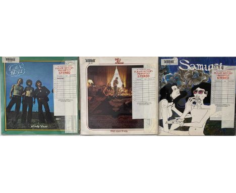 GREENWICH GRAMOPHONE COMPANY - LP RARITIES. Wicked set of 3 x original UK LPs on the short lived Chapter 1 subsidiary. Titles