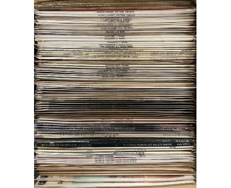 LP COLLECTION - LABEL RUNS (INC. PYE/PWL/PRT/CONCORD). Collection of around 202 x LPs including releases on Pye/related, PWL,