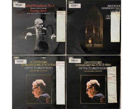 GEORGE SZELL/OTTO KLEMPERER - ORIGINAL UK STEREO COLUMBIA 'SAX' RARITY LPs. Fine selection of 4 x original UK stereo recordin