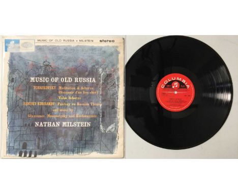 NATHAN MILSTEIN - MUSIC OF OLD RUSSIA LP (ORIGINAL UK STEREO RECORDING - COLUMBIA SAX 2563). Another scarce original UK stere