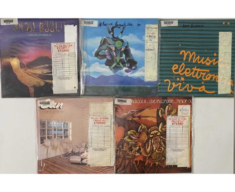 ELECTRONIC/KRAUT ROCK - LP RARITIES. Excellent selection of 5 x essential LPs. Titles are Musica Elettronica Viva - Friday (P