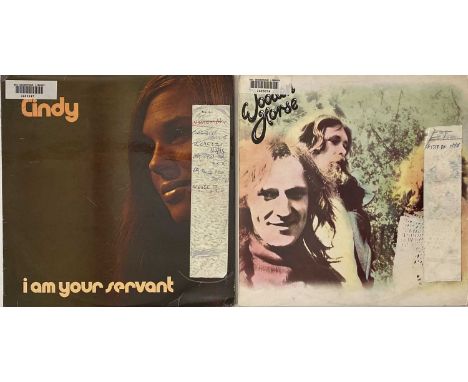 WOODEN HORSE/CINDY - YORK RECORDS ORIGINAL UK LP RARITIES. Lovely set of 2 x scarce LP releases on York Records. Titles are W