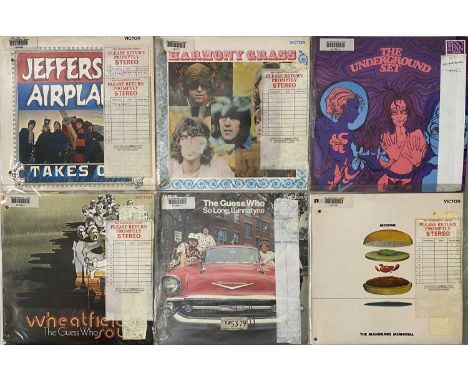 PSYCH - UK LP COLLECTION (LARGELY RCA VICTOR). Kaleidoscopic collection 8 x essential LPs. Titles are The Underground Set - S