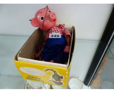 A PELHAM PUPPET, PERCY PIG. 