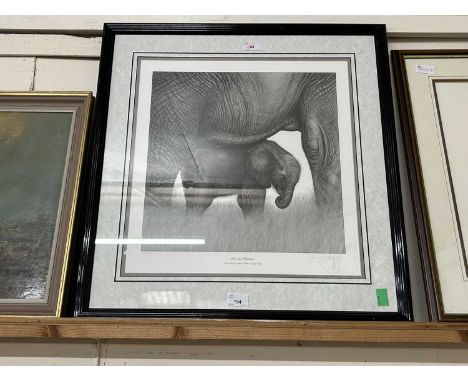 Gary Hodges (British, b.1954), "Love and Protection", limited edition lithograph, numbered 604/850 and signed in pencil, 42x4
