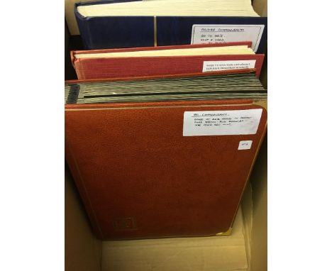 STAMPS : BRITISH COMMONWEALTH, QV to QEII mint &amp; used in three stockbooks with sets, singles &amp; thematic items spotted