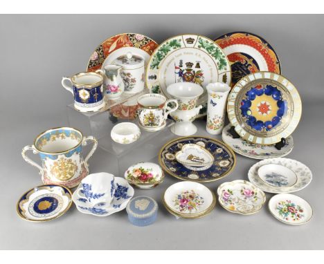 A Collection of Various Ceramics to Comprise Limited Edition The Royal Collection Golden Jubilee 2002 Buckingham Palace Lovin