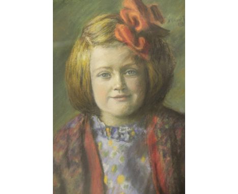 Albert Vincent Reade
pastel
Portrait of a girl
signed and dated 1951
36cm x 28.5cm - framed and glazed
