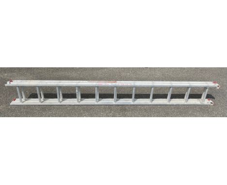 A pair of Clima aluminium step ladders, 730/class 3.