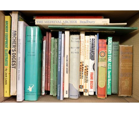 Lake (Fred and Wright, Hal). A Bibliography of Archery, The Simon Archery Foundation, Manchester, 1974,  original green board