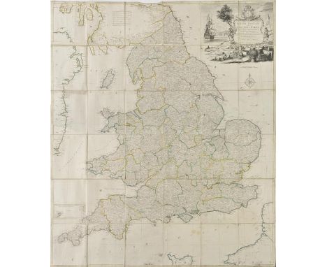 England & Wales. Kitchin (Thomas), South Britain or England & Wales, Drawn from several surveys &c. on a new projection corre