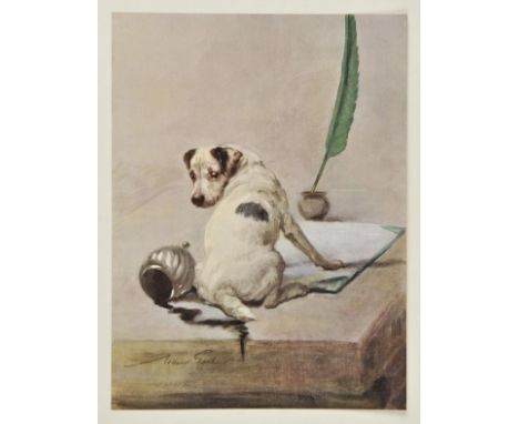 Earl (Maud), illustrator. The Power of the Dog, Described by A. Croxton Smith, circa 1911,  20 tipped-in colour plates, light