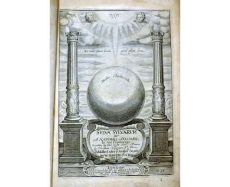 Bacon (Francis). Sylva Sylvarum: Or, A Naturall History in Ten Centuries..., published after the Author's Death by W. Rawley.
