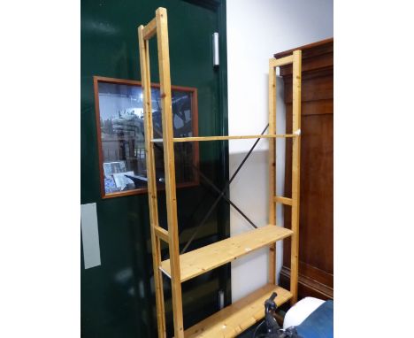 ADJUSTABLE SHELF UNITS X3. 