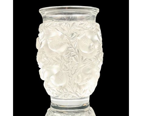 The Lalique Bagatelle Vase stands as a clear crystal masterpiece, envisioned by Rene Lalique in 1939. This vase, a best-selle