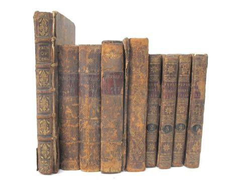 Brathvvayt Esq. [Ric}: Essayes Upon the Five Senses, second edition, printed by Anne Griffin 1635, rebound; Homers Iliad, tra