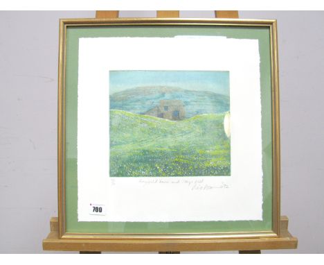 •PIERS BROWNE (b.1949) (ARR) Mayfield Barn and Stags Fell, limited edition print 27/50, signed and inscribed in pencil, dated