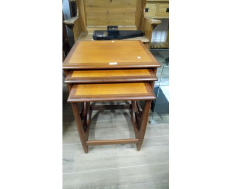 VINTAGE G PLAN & NEST OF TABLES