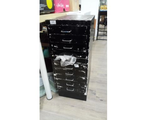 METAL 10 DRAWER TOOL CABINET