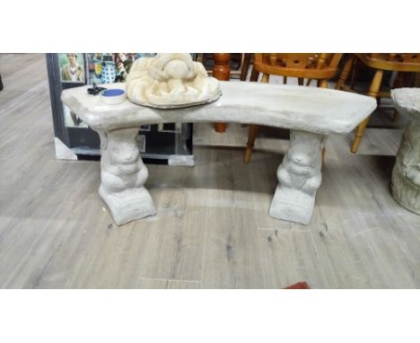 SQUIRREL GARDEN BENCH