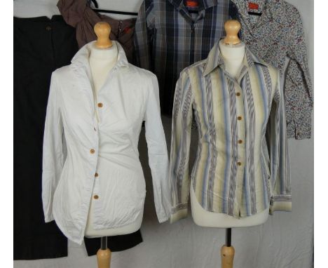 Vivienne Westwood: A collection of six pieces of Vivienne Westwood Red Label clothing, circa 2000s, including: a ruched boned
